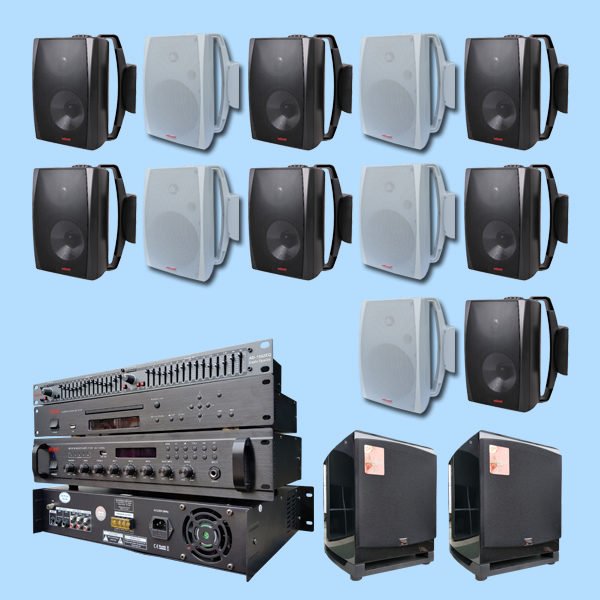 PAKET AULAND CB2 SOUND SYSTEM RESTORAN CAFE KANTOR HOTEL 2021